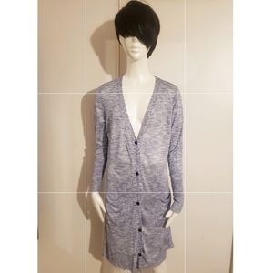 Susian Blue Cardigan Duster